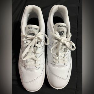 Men’s New Balance 550 white/grey 11.5 barely wore